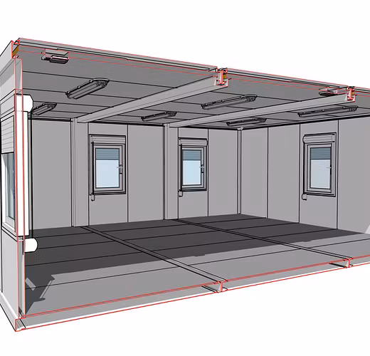 three bay modular office thumbnail 3