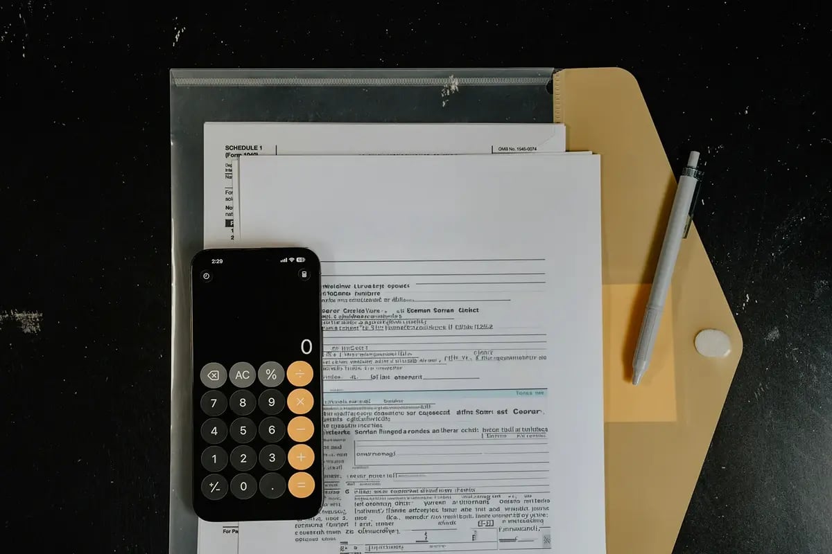 tf-jackson-finance-your-purchase-calculator-and-technical-documents-at-desk