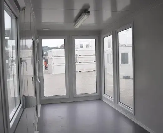 20×8 portable office with full length windows thumbnail 3