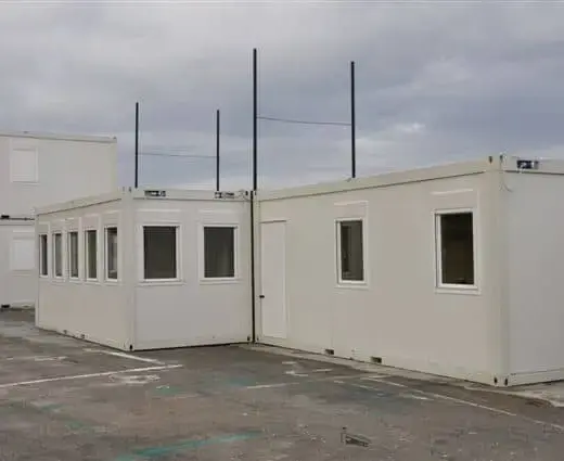 40×16 four bay portable office unit with reception, kitchen, toilets & meeting room thumbnail 3